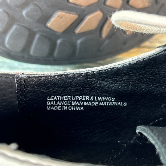 Born Oxford Shoe Womens 9.5M Black/White Leather Saddle Shoe Menswear Tuxedo - Picture 12 of 13